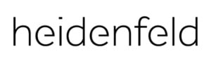 Das Heidenfeld Logo auf hellem Hintergrund