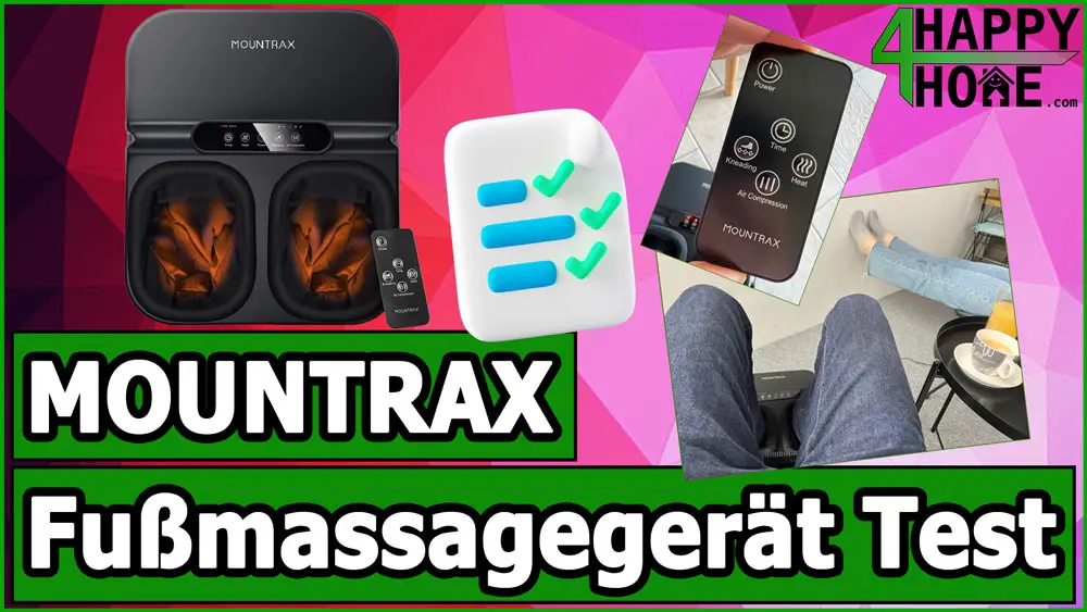 Mountrax-Fußmassagegerät-Test-Shiatsu-Massage