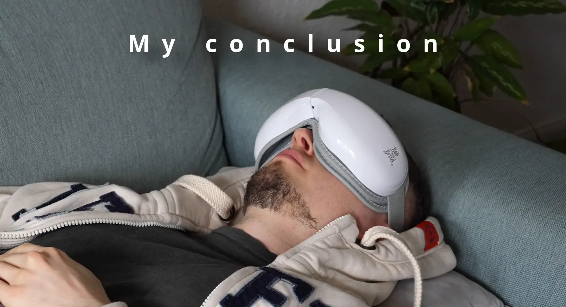 Bob & Brad EyeOasis 3 Review - This New Eye Massager is Awesome! 6 Relaxed user after Eye Oasis 3 massage session