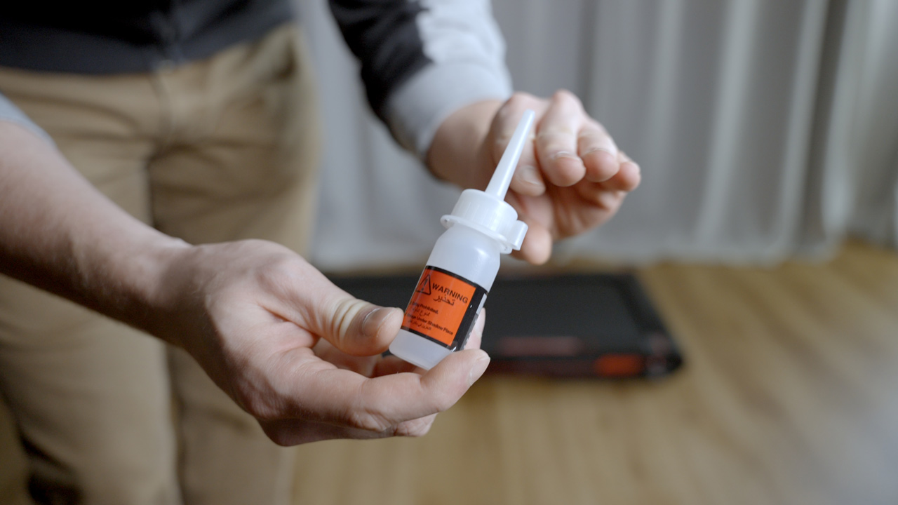 Mitgelieferters-Schmieröl-für-das-Sperax-P2-Pro-Walkingpad