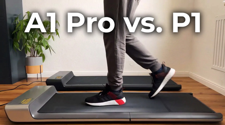 WalkingPad A1 Pro vs. P1 im Vergleich