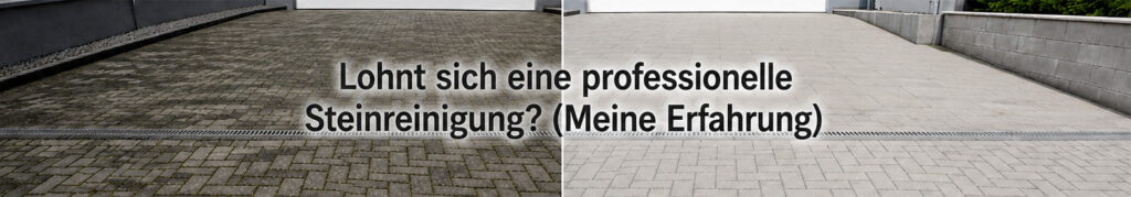 Lohnt sich eine professionelle Steinreinigung Meine Erfahrung