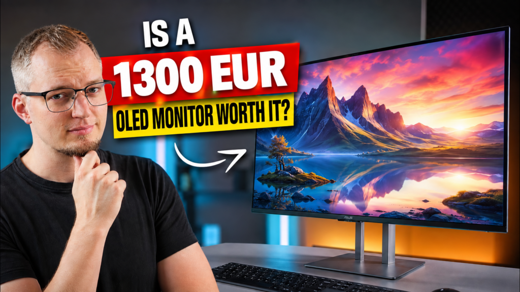 Ergonomic Home Office Setup: Desk, Chair, Monitor and Movement from My Tests 3 ASUS ProArt PA32UCDM Review: 32-inch 4K QD-OLED Monitor with 240 Hz First Impressions