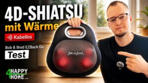 Bob & Brad EZBack Go im Test: kabelloses 4D-Shiatsu mit Wärme