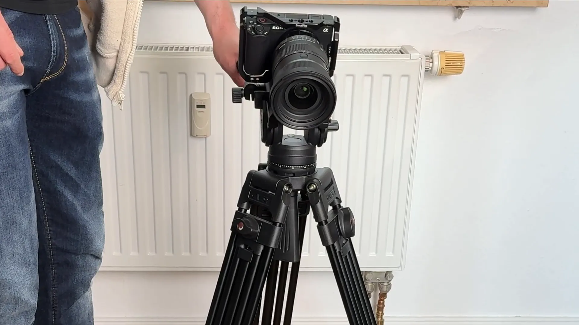 Cayer BV30L video tripod in my test (photo 4)