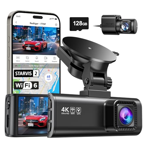 Dashcam für vorne und hinten: die Top 3 2 REDTIGER F7NP