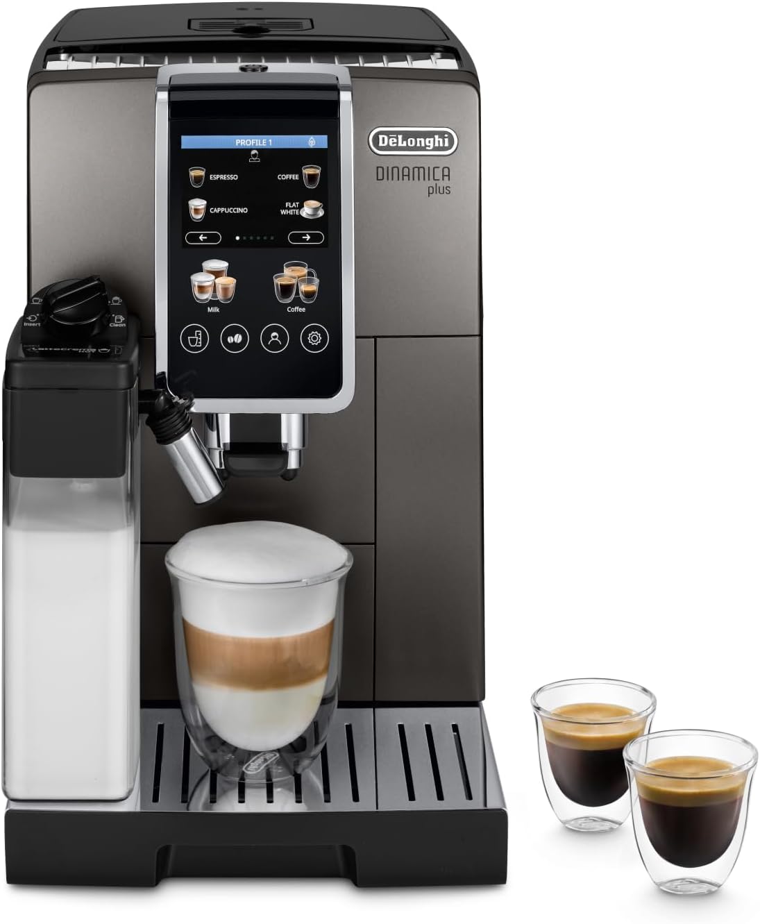 De'Longhi der Oberklasse: die Top 3 im Vergleich 1 De'Longhi Dinamica Plus ECAM380.95.TB