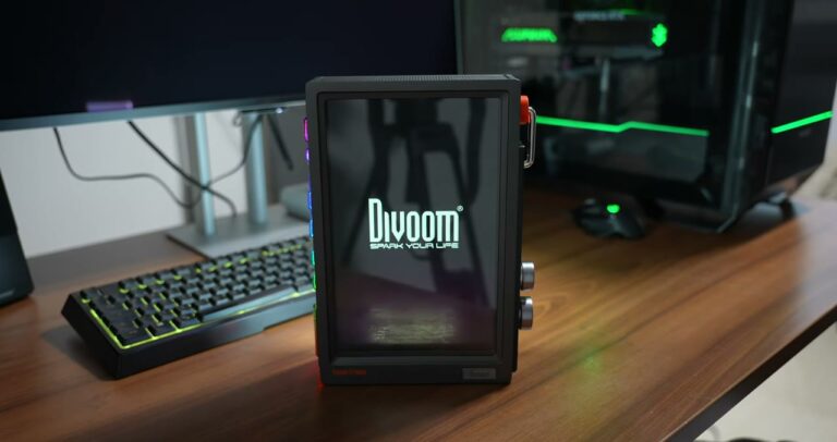 Divoom Times Frame im Test: Schreibtischdisplay mit schwebendem Bild