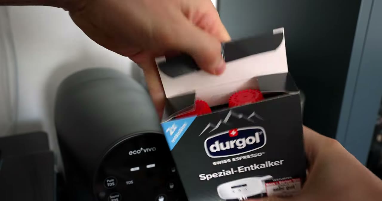 Packung durgol swiss espresso mit zwei Portionen