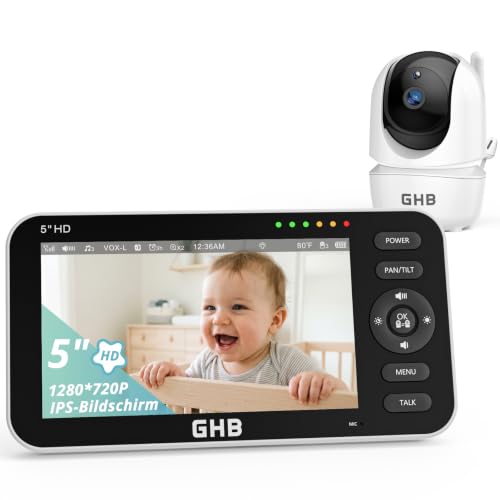 GHB Babyphone: welches Modell passt zu Dir? 2 GHB 5 Zoll