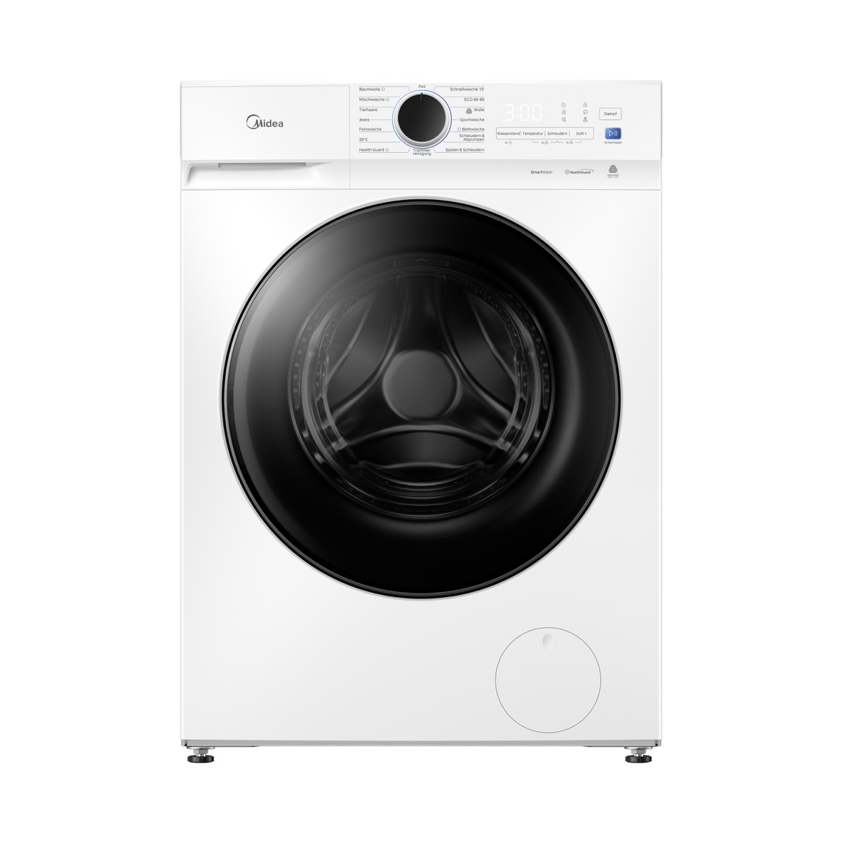 Große Waschmaschine: die Top 3 im Vergleich 1 Midea MFV3EW100BA10