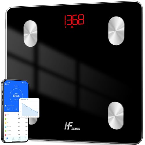 Günstige Körperfettwaage: die Top 3 im Vergleich 1 HFitness Bluetooth-Körperfettwaage