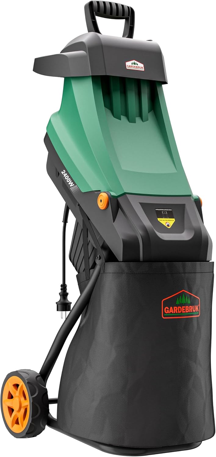 Günstiger Häcksler: die Top 3 im Vergleich 1 GARDEBRUK Gartenhäcksler 2400 W