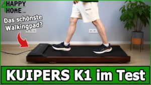 KUIPERS K1 Test: Echtholz-Walkingpad für den Schreibtisch