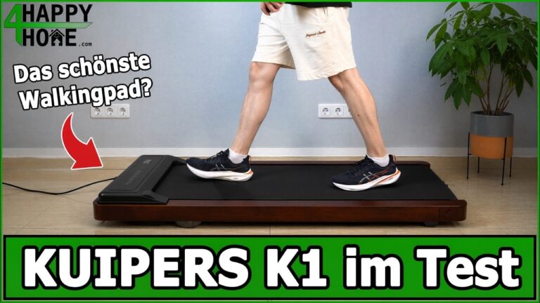 KUIPERS K1 Test: Echtholz-Walkingpad für den Schreibtisch