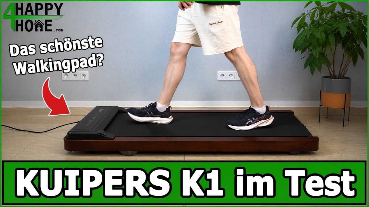 KUIPERS K1 Test: Echtholz-Walkingpad für den Schreibtisch