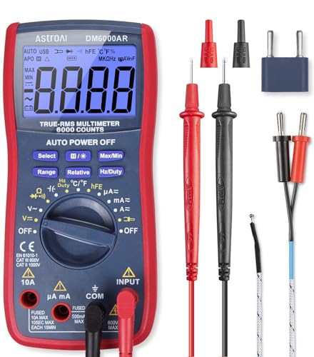 Multimeter: die Top 3 im Vergleich 1 AstroAI DM6000AR