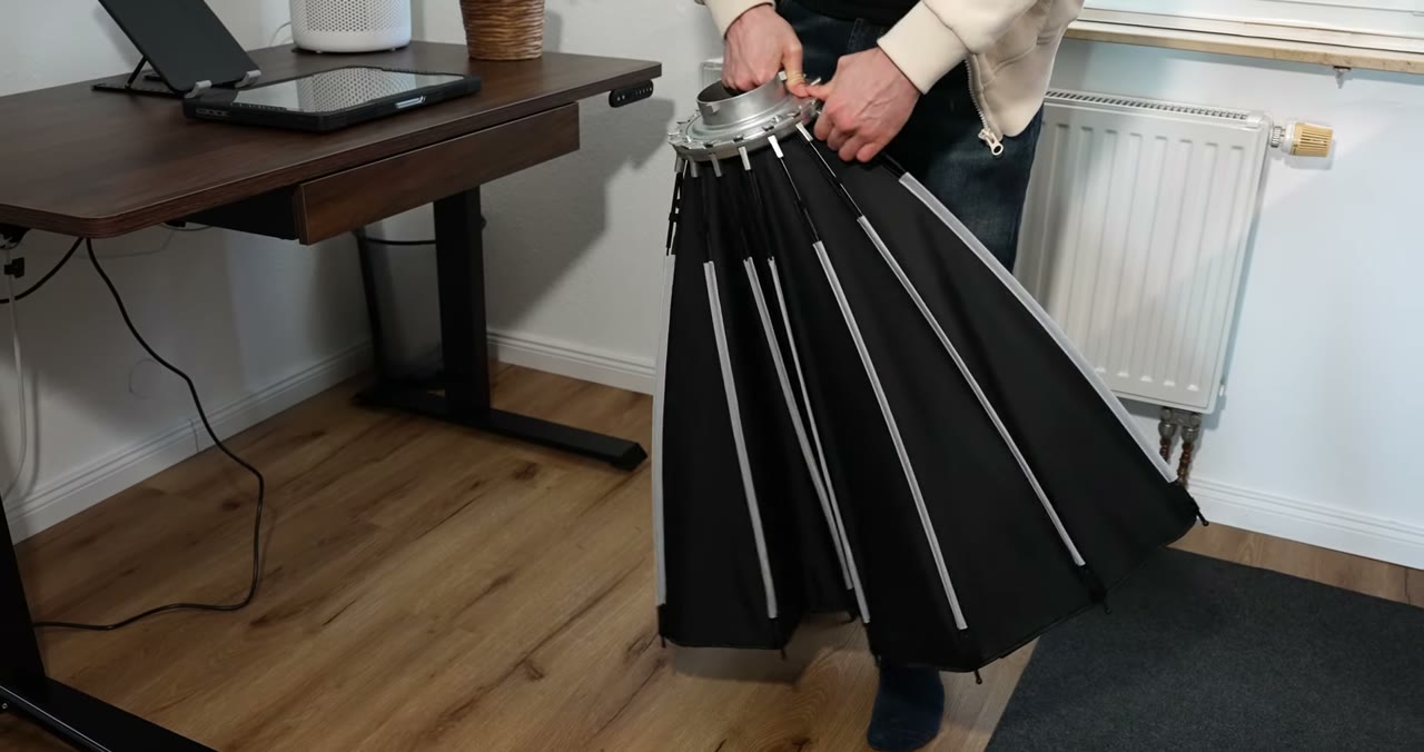 Quick-Setup-Mechanismus der NEEWER Parabolic Softbox