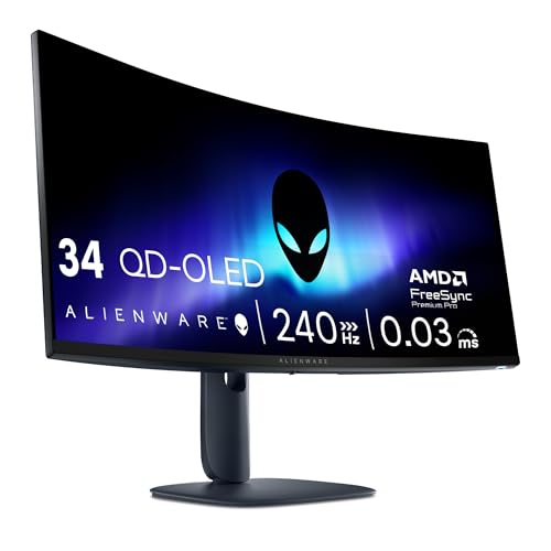 OLED-Monitor: die Top 3 im Vergleich 1 Alienware 34 AW3425DW