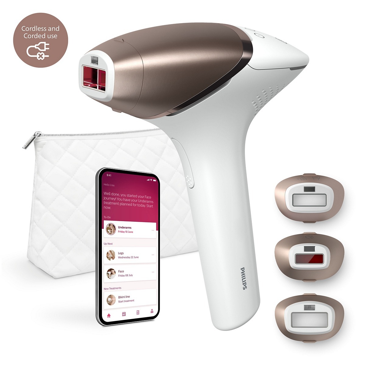 Philips Lumea: die Top 3 im Vergleich 2 Philips Lumea IPL 9000 (BRI955/00)