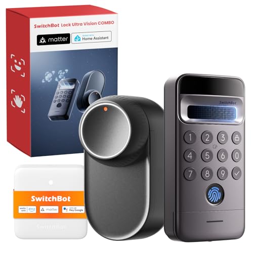 Smartes Türschloss: die Top 3 im Vergleich 3 SwitchBot Lock Ultra + Keypad Vision Pro