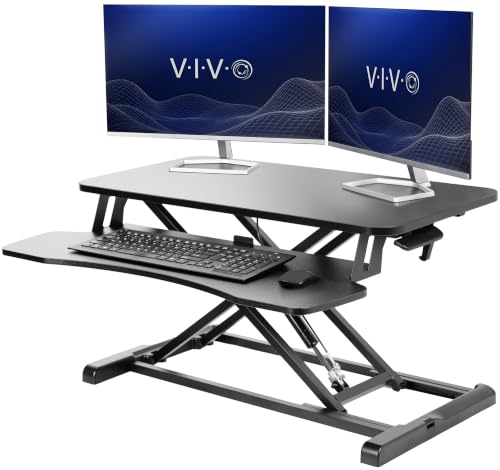 Stehschreibtisch: die Top 3 im Vergleich 2 VIVO DESK-V000K