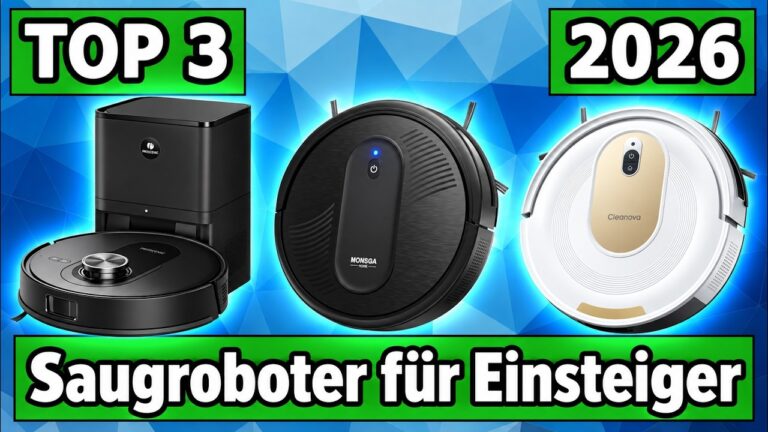 Saugroboter für Einsteiger: die Top 3 im Vergleich 6 Saugroboter für Einsteiger: die Top 3 im Vergleich