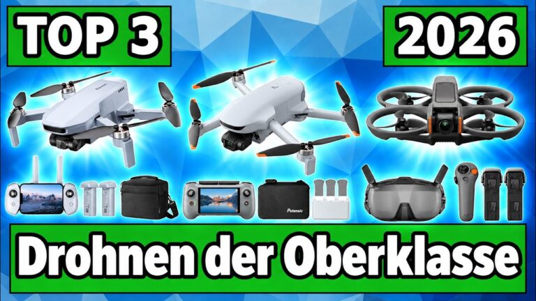Hochwertige Drohne: die Top 3 im Vergleich 7 Hochwertige Drohne: die Top 3 im Vergleich