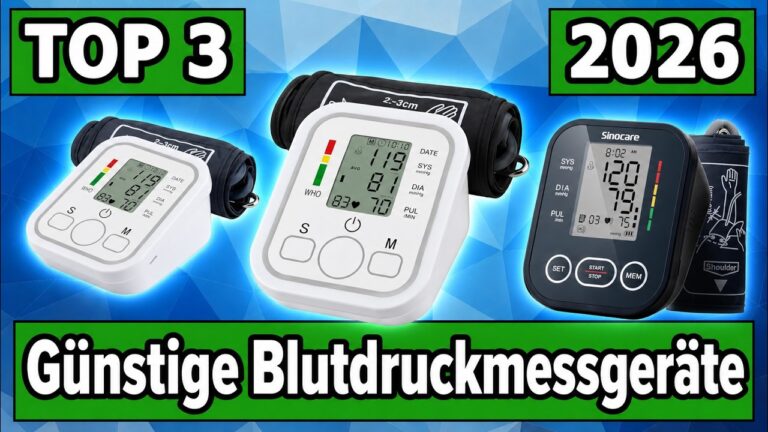 Günstiges Blutdruckmessgerät: die Top 3 im Vergleich 6 Günstiges Blutdruckmessgerät: die Top 3 im Vergleich
