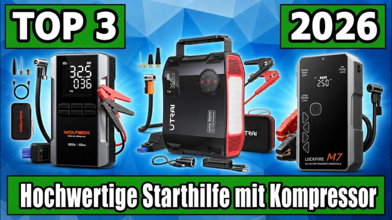 Starke Starthilfe mit Pumpe: die Top 3 im Vergleich 7 Starke Starthilfe mit Pumpe: die Top 3 im Vergleich