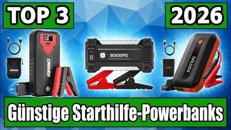 Günstige Starthilfe: die Top 3 im Vergleich 1 Günstige Starthilfe: die Top 3 im Vergleich