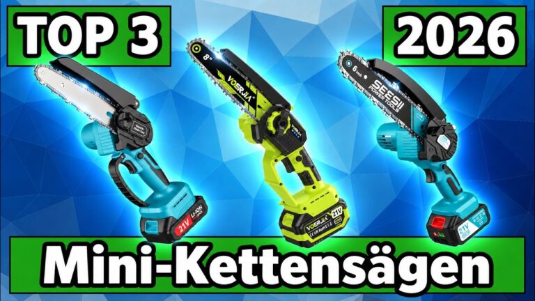 Mini-Kettensäge: die Top 3 im Vergleich 8 Mini-Kettensäge: die Top 3 im Vergleich