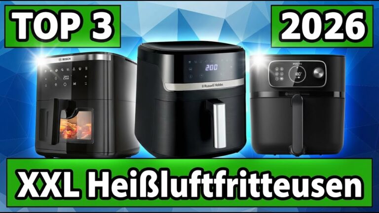 XXL-Heißluftfritteuse: die Top 3 im Vergleich 13 XXL-Heißluftfritteuse: die Top 3 im Vergleich
