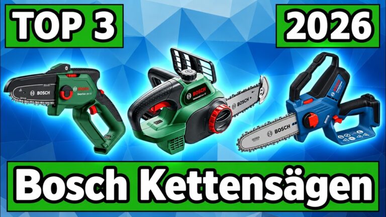 Bosch Akku-Kettensäge: die Top 3 im Vergleich 1 Bosch Akku-Kettensäge: die Top 3 im Vergleich