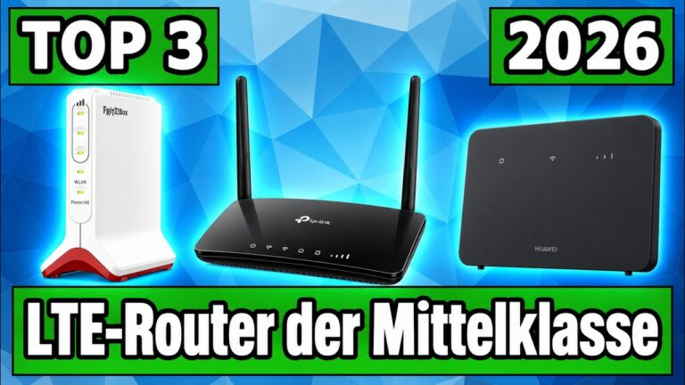 LTE-Router: die Top 3 im Vergleich 10 LTE-Router: die Top 3 im Vergleich