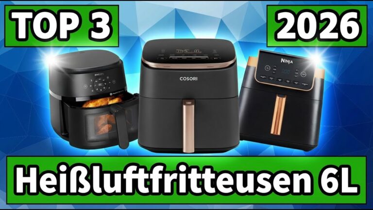 Heißluftfritteuse mit 6 Litern: die Top 3 6 Heißluftfritteuse mit 6 Litern: die Top 3