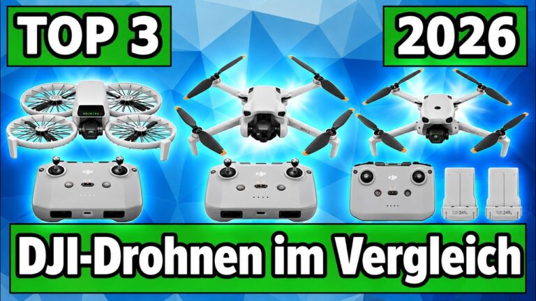 DJI Drohne: die Top 3 im Vergleich 1 DJI Drohne: die Top 3 im Vergleich