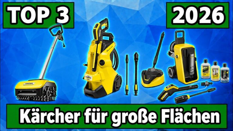 Kärcher für große Flächen: die Top 3 im Vergleich 4 Kärcher für große Flächen: die Top 3 im Vergleich