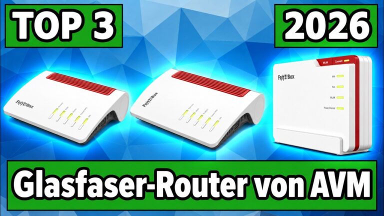 FRITZ!Box für Glasfaser: die Top 3 im Vergleich 7 FRITZ!Box für Glasfaser: die Top 3 im Vergleich