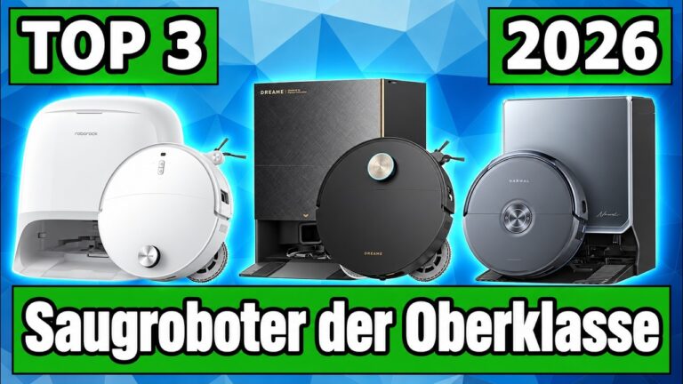 Saugroboter Oberklasse: roborock, dreame und NARWAL 8 Saugroboter Oberklasse: roborock, dreame und NARWAL