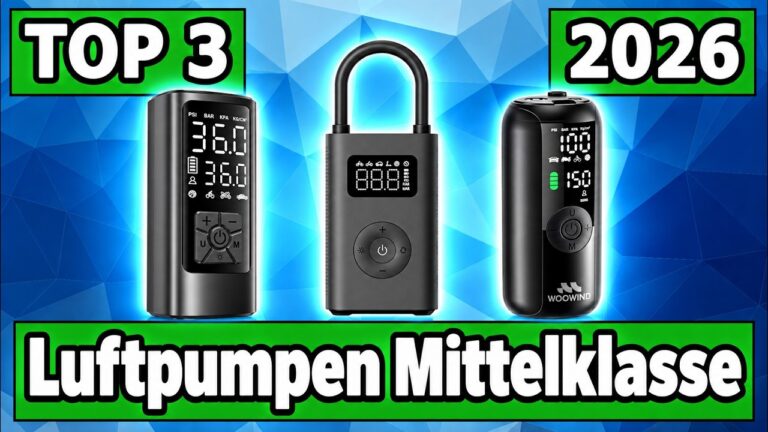 Akku-Luftpumpe: die Top 3 im Vergleich 3 Akku-Luftpumpe: die Top 3 im Vergleich