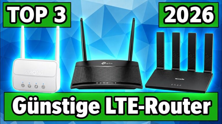 Günstiger LTE-Router: die Top 3 im Vergleich 9 Günstiger LTE-Router: die Top 3 im Vergleich