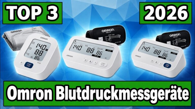 OMRON Blutdruckmessgerät: die Top 3 im Vergleich 8 OMRON Blutdruckmessgerät: die Top 3 im Vergleich
