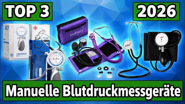 Manuelles Blutdruckmessgerät: die Top 3 im Vergleich 7 Manuelles Blutdruckmessgerät: die Top 3 im Vergleich