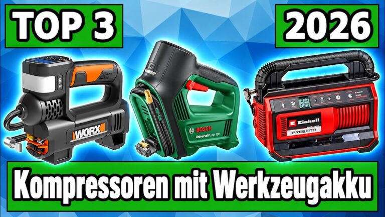 Akku-Kompressor: die Top 3 im Vergleich 2 Akku-Kompressor: die Top 3 im Vergleich