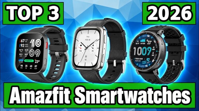 Amazfit Smartwatch: die Top 3 im Vergleich 1 Amazfit Smartwatch: die Top 3 im Vergleich