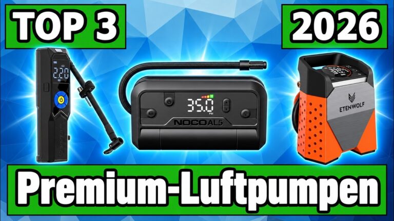 Hochwertige Akku-Luftpumpe: die Top 3 im Vergleich 7 Hochwertige Akku-Luftpumpe: die Top 3 im Vergleich