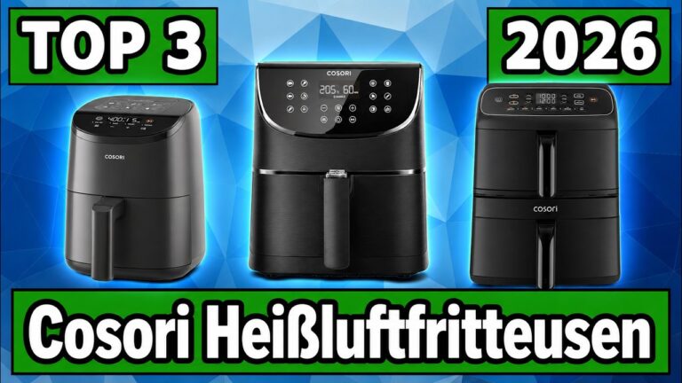 Cosori Heißluftfritteuse: die Top 3 im Vergleich 4 Cosori Heißluftfritteuse: die Top 3 im Vergleich