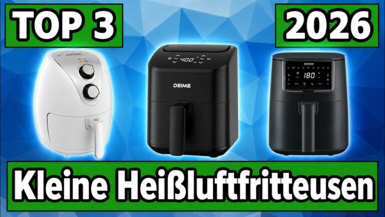 Kleine Heißluftfritteuse: die Top 3 im Vergleich 8 Kleine Heißluftfritteuse: die Top 3 im Vergleich