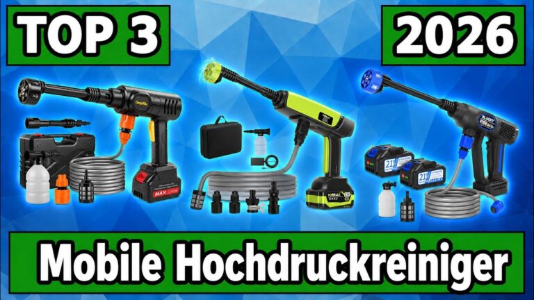 Mobiler Hochdruckreiniger: die Top 3 im Vergleich 7 Mobiler Hochdruckreiniger: die Top 3 im Vergleich